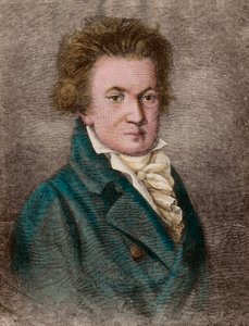 Porträt von Ludwig van Beethoven (1770 - 1827), deutscher Komponist von Unknown artist