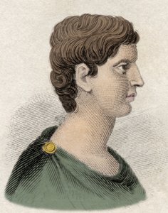 Porträt von Marc Antoine (Marcus Antonius), General und römischer Staatsmann (ca. 83 bis 30 v. Chr.) von Unknown artist