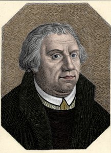 Porträt von Martin Luther (1483-1546) deutscher Reformator.