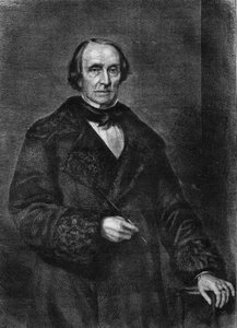Porträt von Peter von Cornelius, deutscher Maler (1783-1867) von Unknown artist