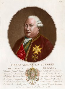 Porträt von Pierre Andre de Suffren de Saint Tropez von Unknown artist
