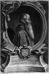 Porträt von Pietro Bembo (1470 - 1547), italienischer Kardinal und Humanist von Unknown artist