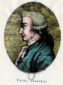 Porträt von Pietro Locatelli von Unknown artist
