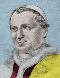 Porträt von Pius IX. (1792-1878), 253. Papst (1846-1878) von Unknown artist