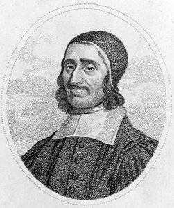 Porträt von Richard Baxter (1615-1691), Puritaner des 17. Jahrhunderts. Gravur des 19. Jahrhunderts. Privatsammlung. Paris