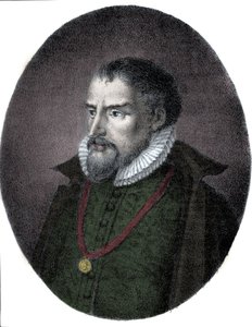 Porträt von Roland de Lassus (Orlandus oder Orlando di Lasso, circa 1531-1594), franko-flämischer Komponist von Unknown artist