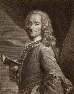 Porträt von Voltaire (1694-1778) von Unknown artist