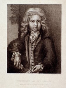 Porträt von Wolfgang Amadeus Mozart als Kind (Stich) von Unknown artist