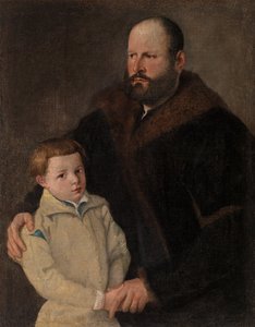 Porträt eines Herrn und Sohnes