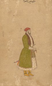 Porträt des Höflings Mirza Muizz