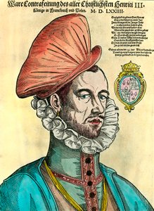 Porträt von Heinrich III., König von Frankreich von Unknown artist