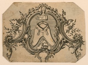 Mögliche Handelskarte für einen Schneider von Unknown artist