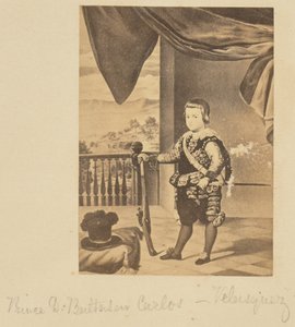 Prinz D. Baltasar Carlos - Velasquez von Unknown artist