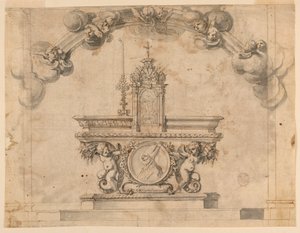 Entwurf für einen Altar