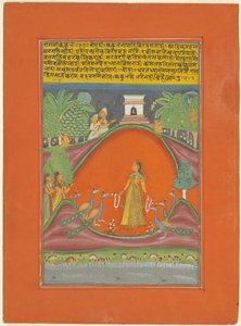 Ragini Kakubha, Seite aus einem Jaipur Ragamala Set