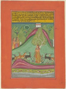 Ragini Todi, Seite aus einem Jaipur Ragamala Set