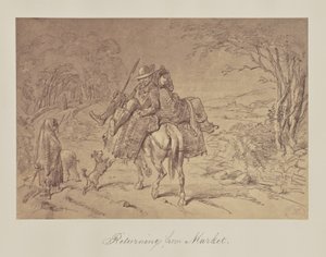 Rückkehr vom Markt von Unknown artist