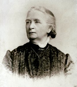 Porträt der englischen Schriftstellerin Jessie White Mario (1832-1906), Krankenschwester während der Feldzüge von Giuseppe Garibaldi, Ehefrau des italienischen Patrioten Alberto Mario von Unknown artist