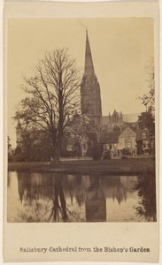 Kathedrale von Salisbury vom Garten des Bischofs