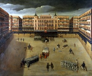 Szene einer Corrida in Madrid von Unknown artist