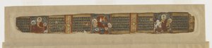 Szenen aus dem Leben Buddhas aus einem Prajna-paramita-Manuskript