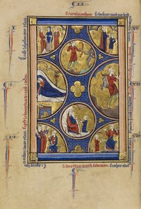 Szenen aus dem Leben von Isaak, Jakob und Esau von Unknown artist