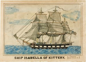 Schiff Isabella von Kittery von Unknown artist