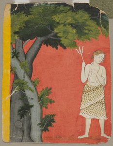 Shiva unter Bäumen von Unknown artist