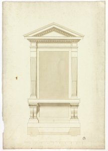 Seitenaltar oder Wandgrab