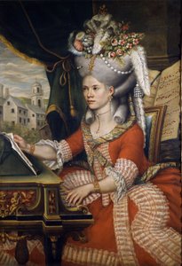 Sängerin Therese (Teresa) Lanti, Geliebte von Casanova. Anonym. Scala Museum, Mailand
