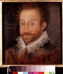 Sir Francis Drake, nach einem Stich von Jodocus Hondius, ca. 1583 von Unknown artist