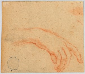 Skizze einer rechten Hand