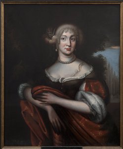 Porträt von Gräfin Sophie Amalie von Nassau-Siegen (1650-1688), Herzogin von Kurland