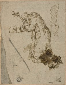 St. Franziskus von Assisi im Gebet