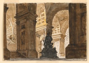 Bühnenbild, Inneres der Palasttreppe