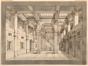 Bühnenbild, Palastinterieur