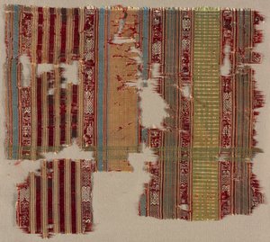 Gestreiftes Fragment
