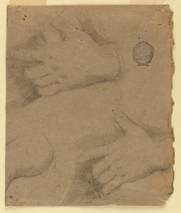 Studie: Drei linke Hände von Unknown artist