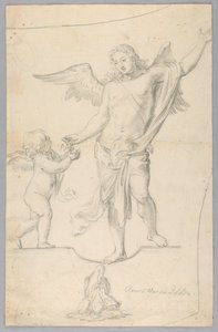 Studie für ein allegorisches Gemälde von Unknown artist