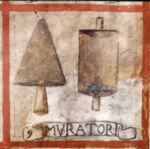 Symbol der Maurer (Zunfttafel) von Unknown artist