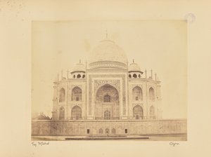Taj Mahal, Agra von Unknown artist
