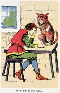 Geschichte des gestiefelten Katers: „Der gestiefelte Kater sagt zu seinem Herrn...“ 19. Jahrhundert