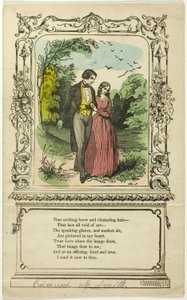 Das sich wölbende Gebräu und das sich sammelnde Haar (Valentinstag) von Unknown artist