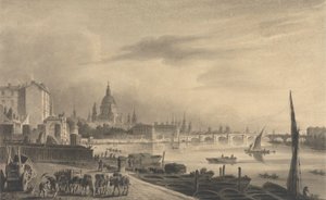 Die Stadt London vom Somerset House aus