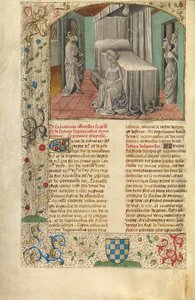 Die Empfängnis Alexanders des Großen von Unknown artist