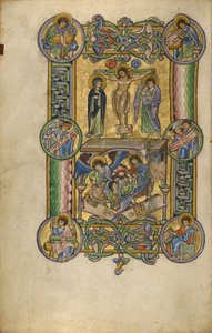 Die Kreuzigung und der Abstieg in die Hölle