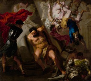 Der Tod von Samson von Unknown artist