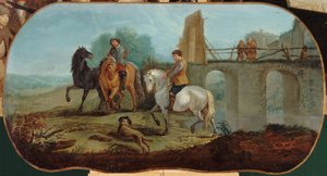 Die Dressur der Pferde, zwischen 1701 und 1800