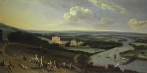 Das Haus des Earl of Rochester, New Park, Richmond, Surrey von Unknown artist