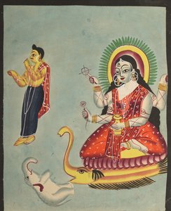 Die Göttin Ganga von Unknown artist